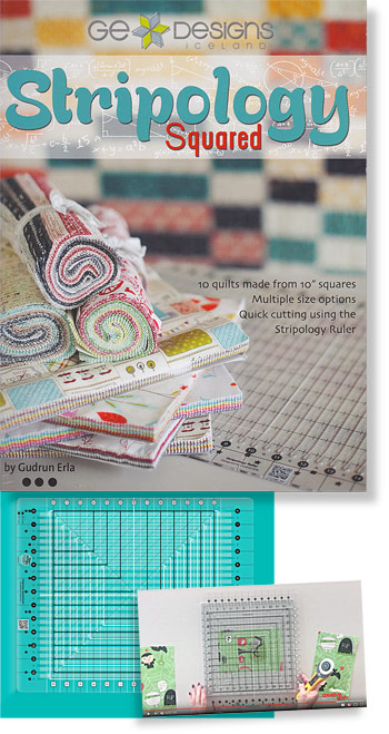 Stripology Squared Quilt Book By Gudrun Erla