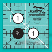 Creative Grids Quilting Ruler 4 1/2in Square CGR4 743285000012 Rulers &  Templates