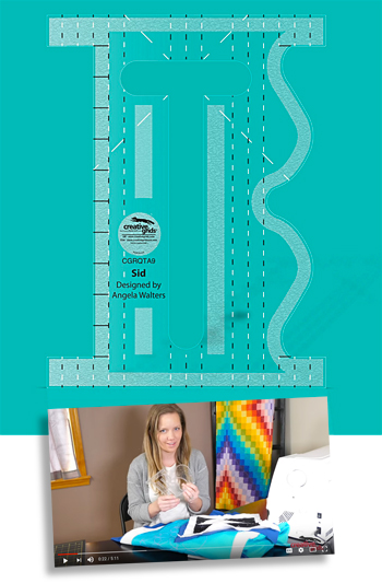 Creative Grids Machine Quilting Tool Sid By Angela Walters