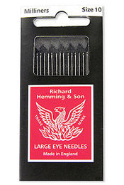 Large Eye Sewing Needles Milliners Straw