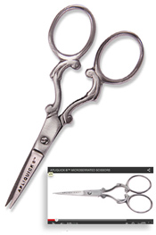 Apliquick Micro-serrated edge Scissors