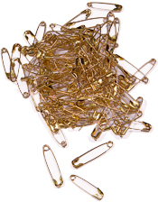 Safety Pins: Assorted (Value Pack 100 pins)