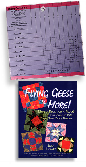 creative grids flying geese ruler
