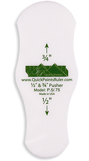 Quick Points Scallop Pusher Accessory 1/2in - 3/4in
