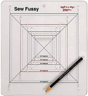 Sew Fussy Ruler by Quilt in a Day