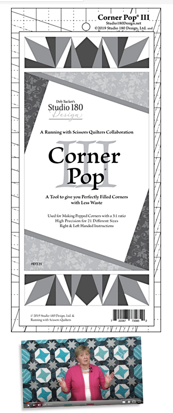 Corner Pop 3 Ruler By Deb Tucker