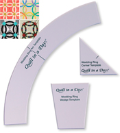 Quilt In A Day Double Wedding Ring Templates (3)