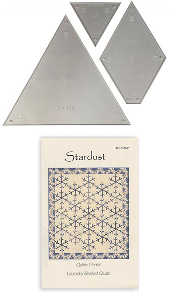 Stardust Templates (3) By Laundry Basket Quilts
