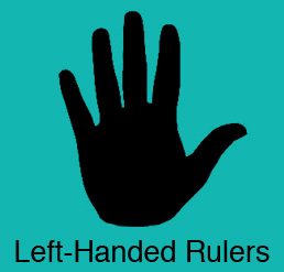  NEW Left-Handed Rulers